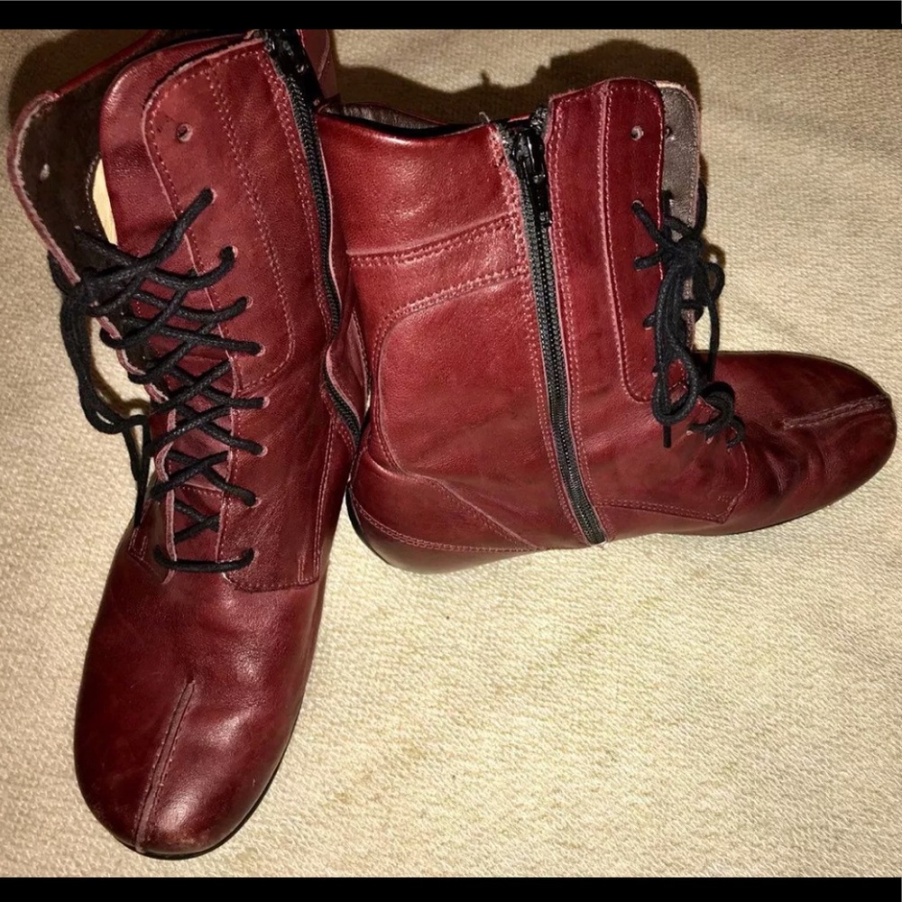 Red Wolky Boots